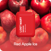 Одноразовая электронная сигарета Lost Mary 5000 Red Apple Ice (Красное Яблоко Лед)